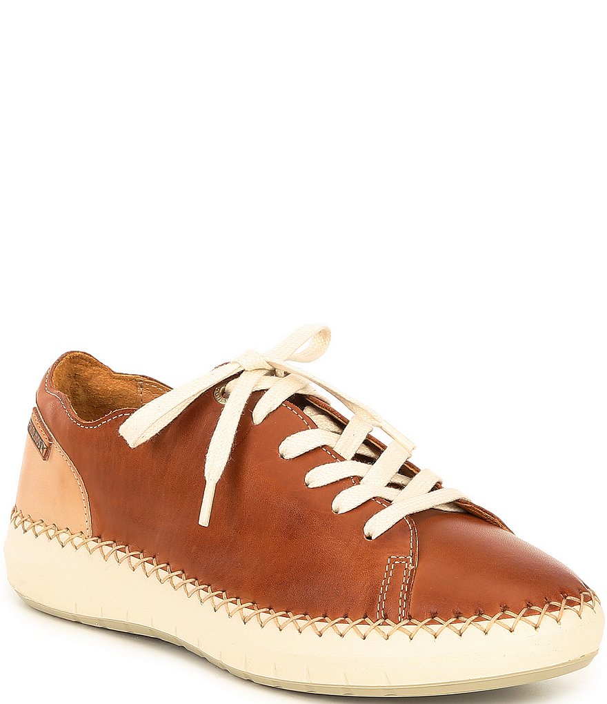 Pikolinos Mesina Leather Lace-Up Sneakers