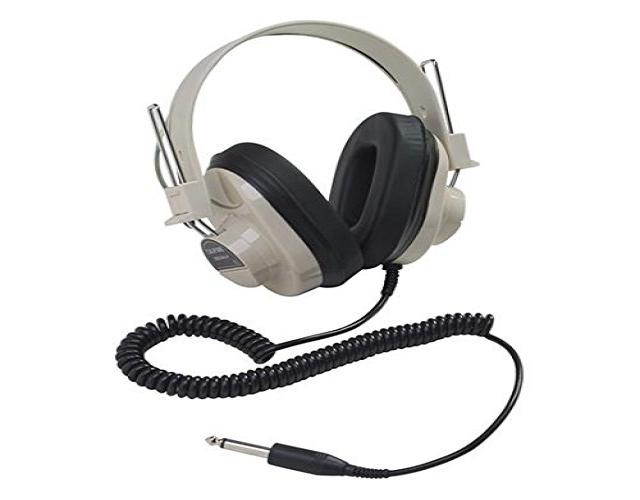 Califone CAF2924AVP Monaural Headphone 5 Coiled Cord 50-12000 Hz