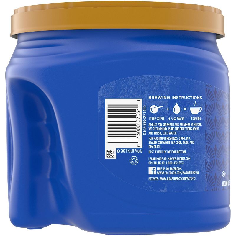 Maxwell House French Medium Dark Roast Ground Coffee - 25.6oz