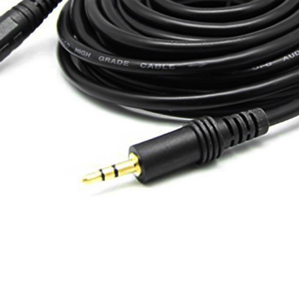 5 Meter Audio Extension Cable 3.5mm Jack Male to Female AUX Cable 3.5 mm Audio Extender Cord for Computer Mobile Phones Amplifier