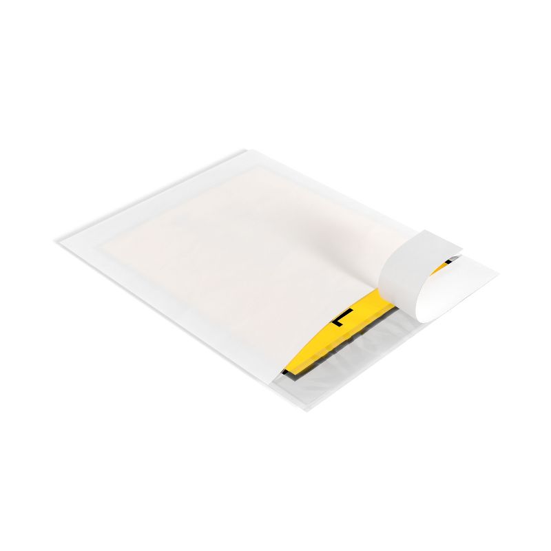 COASTWIDE Packing List Envelopes, 7 x 5-1/2, Yellow Full 53021