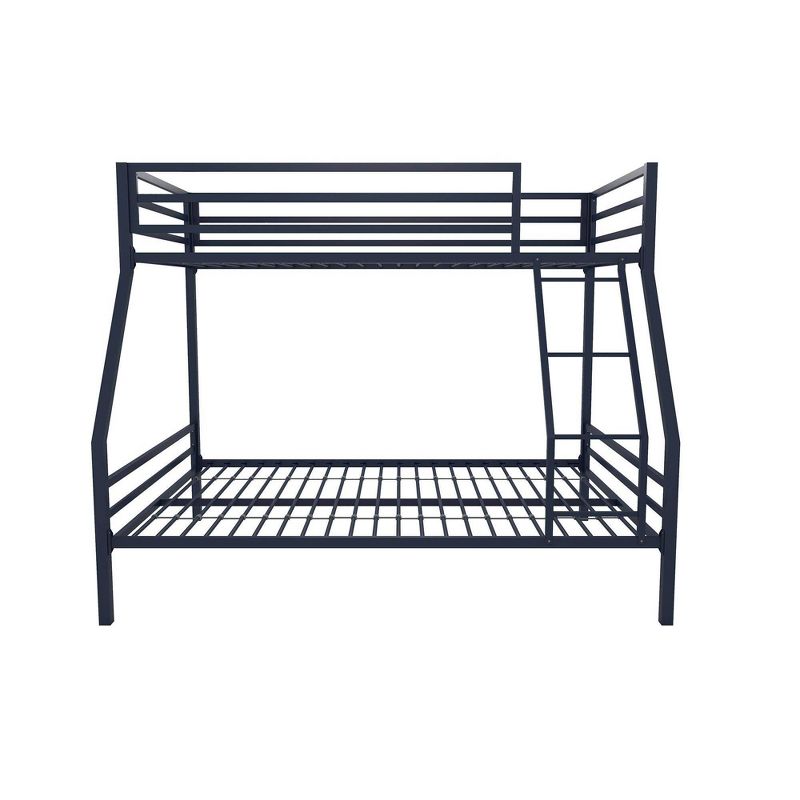 Twin Over Full Maxwell Metal Bunk Bed Navy Blue - Novogratz
