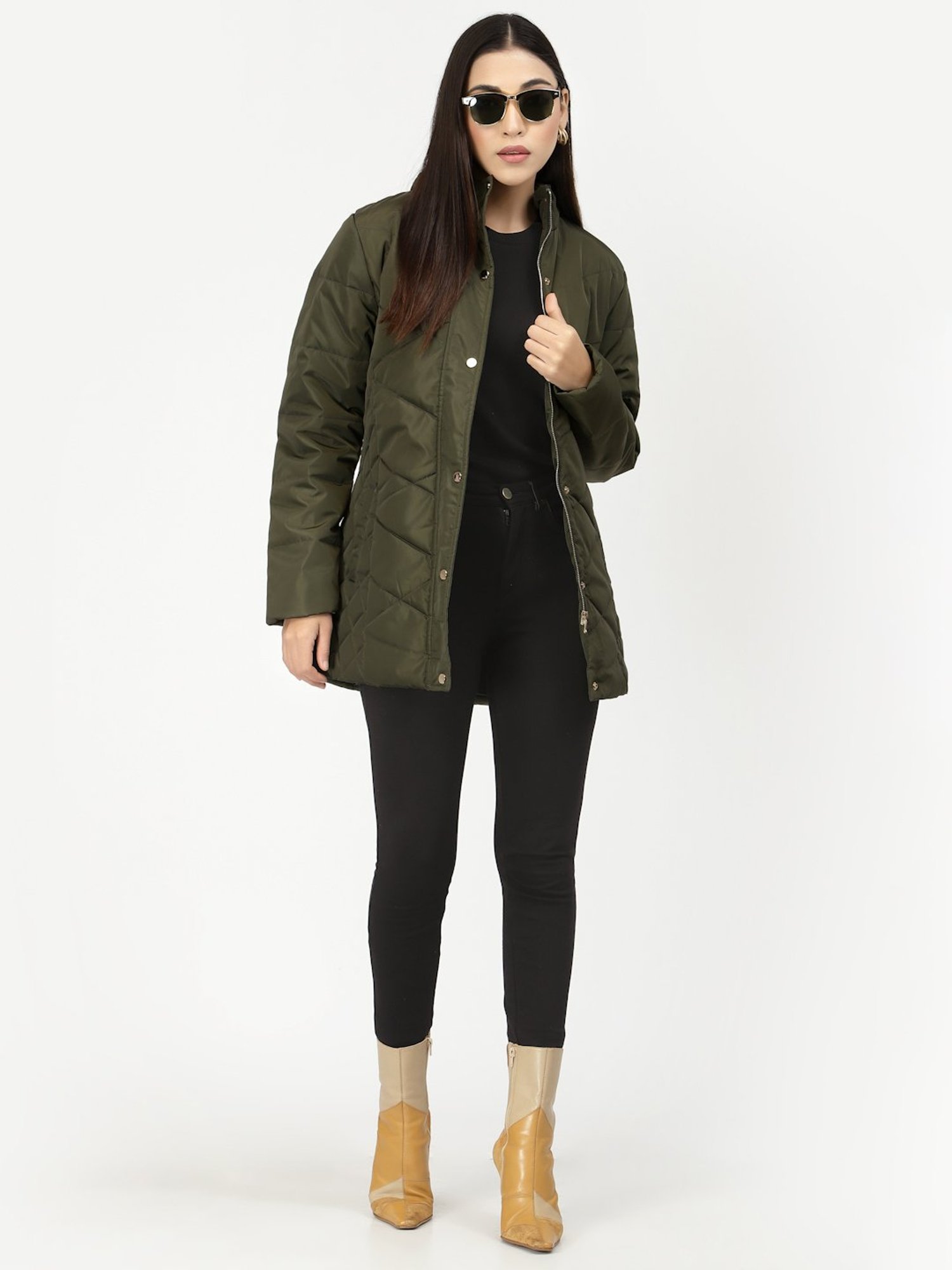 Juelle Olive Parka Jacket