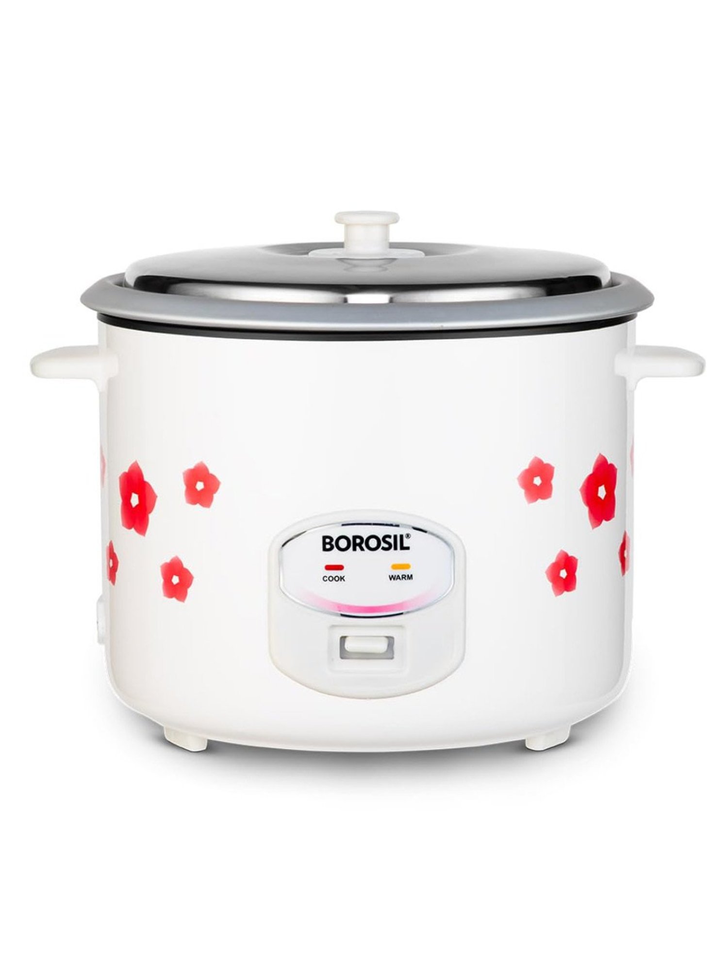 Pigeon Rice Cooker 700W, 1.8L with Single pot & Measuring Cup (Red)