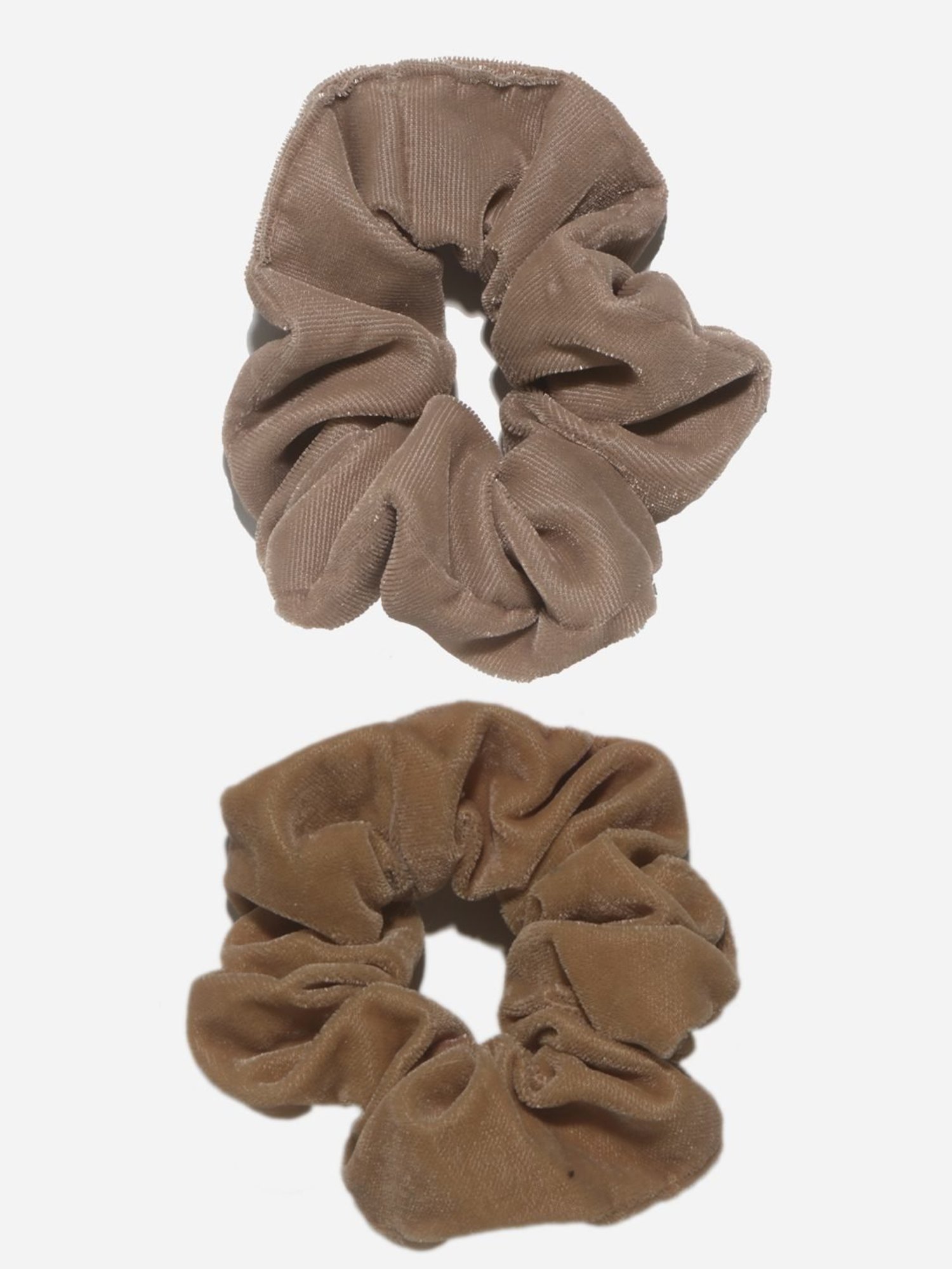 ToniQ White Printed Ponytail Holder Scrunchie