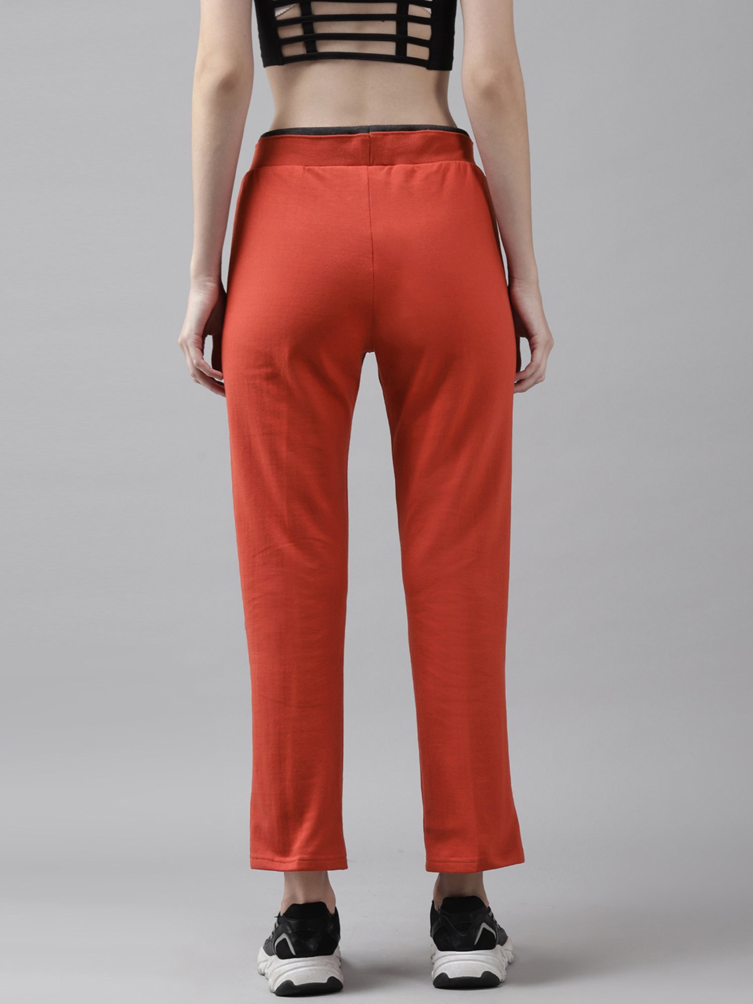 Cayman Rust Mid Rise Trackpants