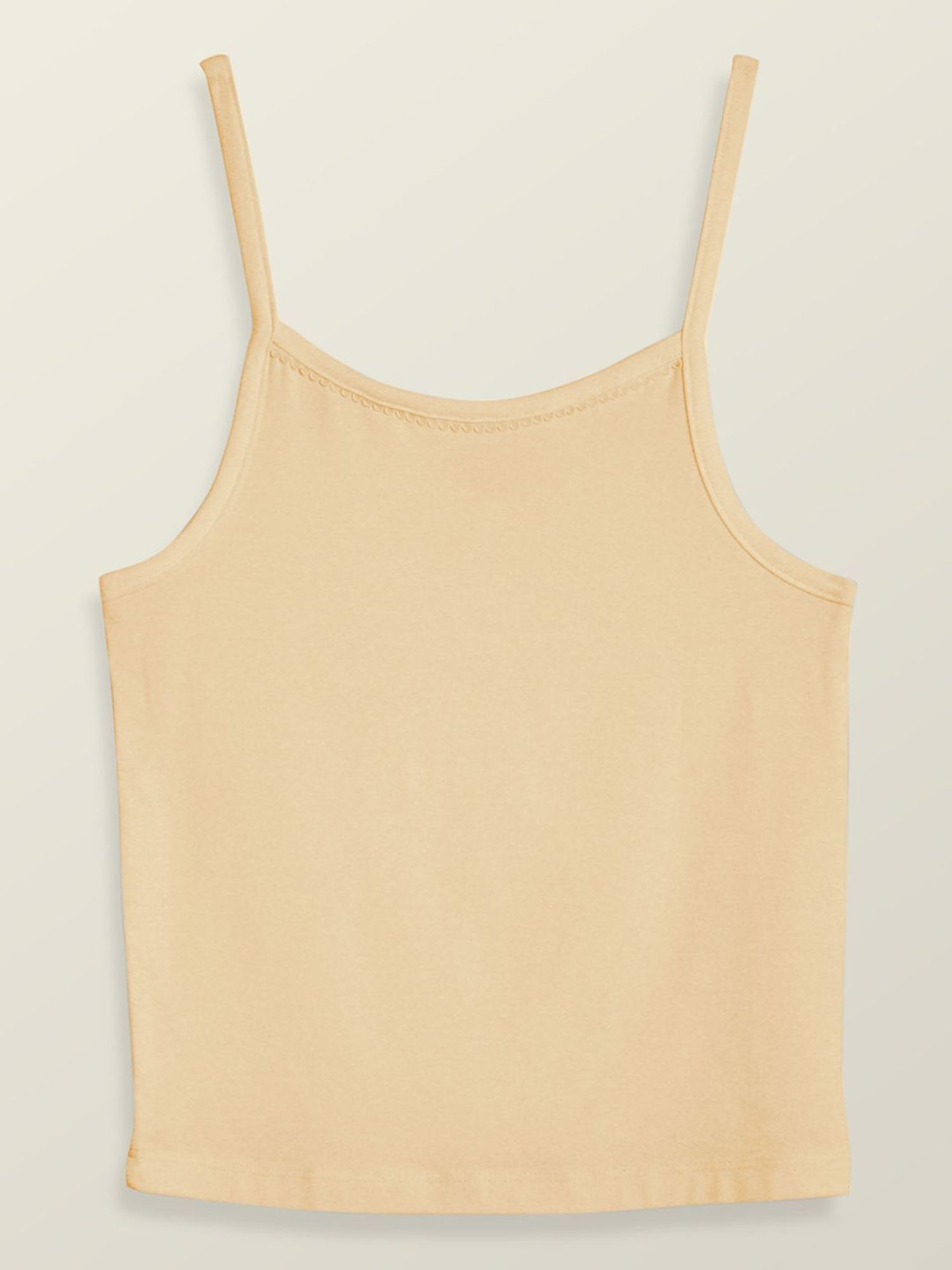 XY Life Kids Beige & Black Relaxed Fit Camisole (Pack of 2)