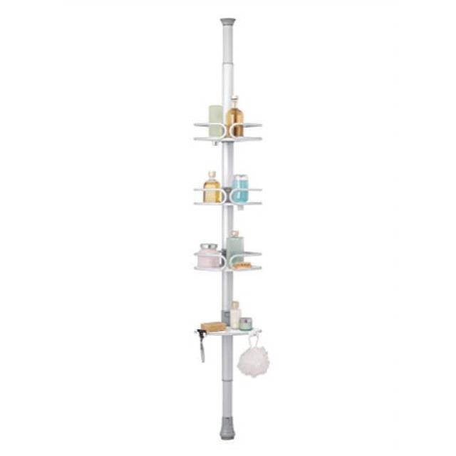 oxo good grips quickextend aluminum pole caddy