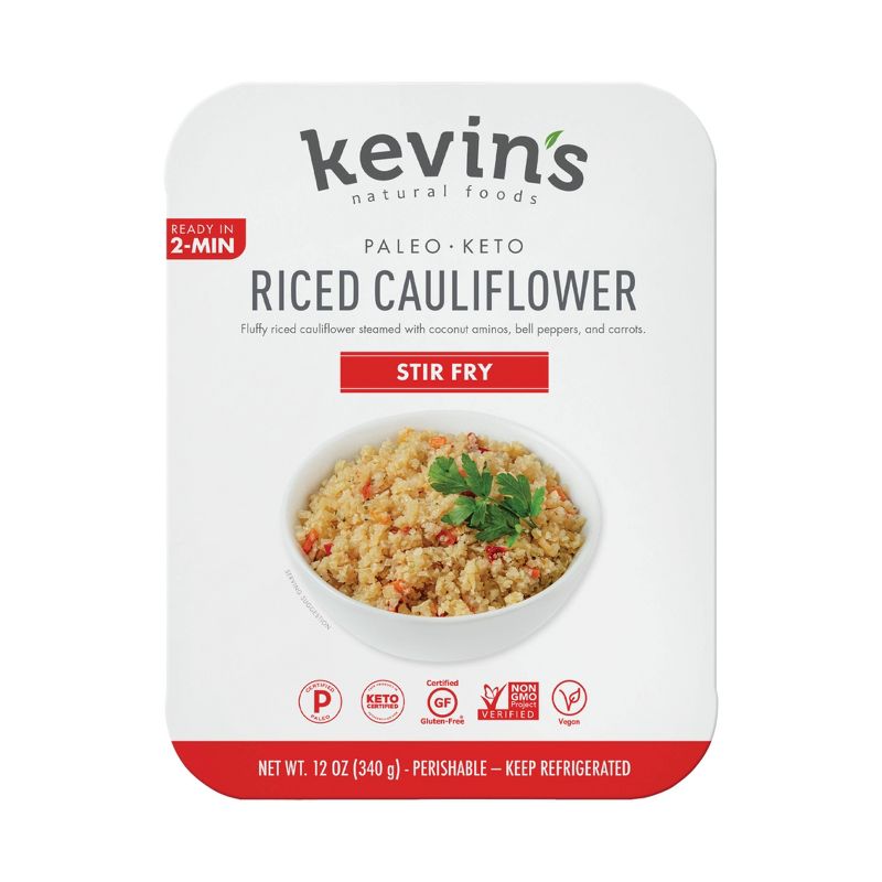 Kevin's Riced Cauliflower Stir Fry - 12oz