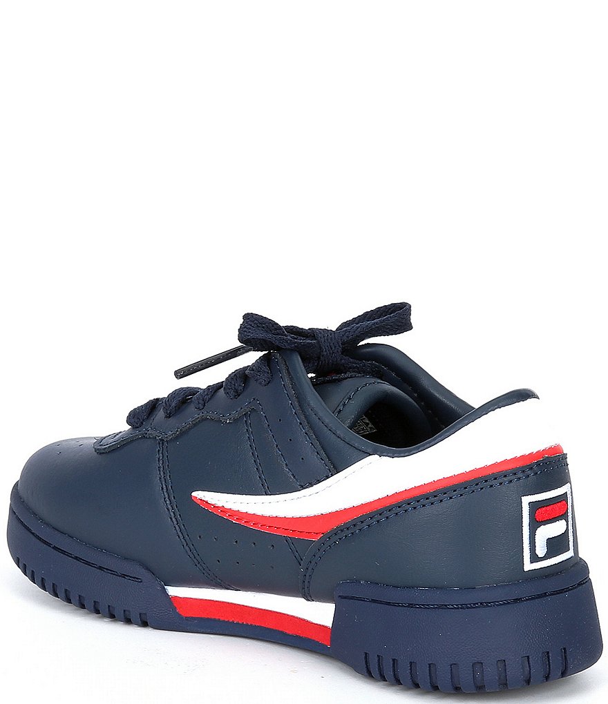 FILA Kids' Original Fitness Logo Detail Lace-Up Sneakers (Toddler)