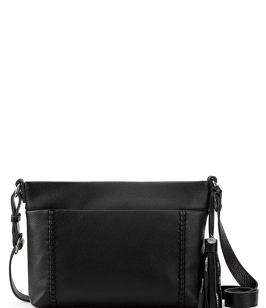 The Sak Melrose Top Zip Leather Crossbody Bag