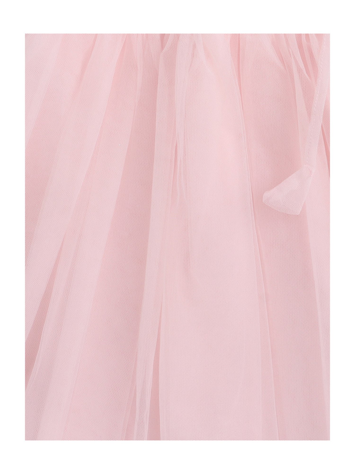 Many Frocks Kids Coral & Pink Embroidered Lehenga with Choli