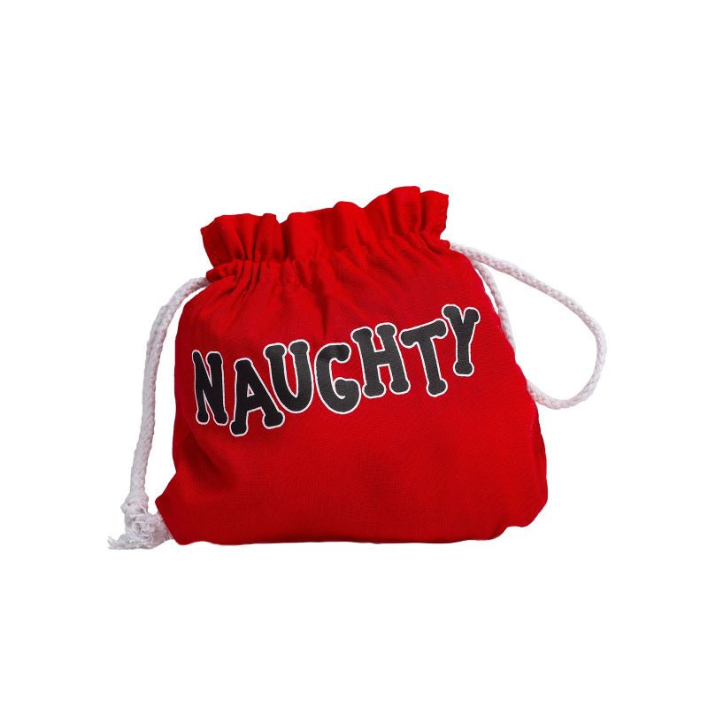 Pearhead Feliz Naughty and Nice Reversible Bag and Dog Toy Set