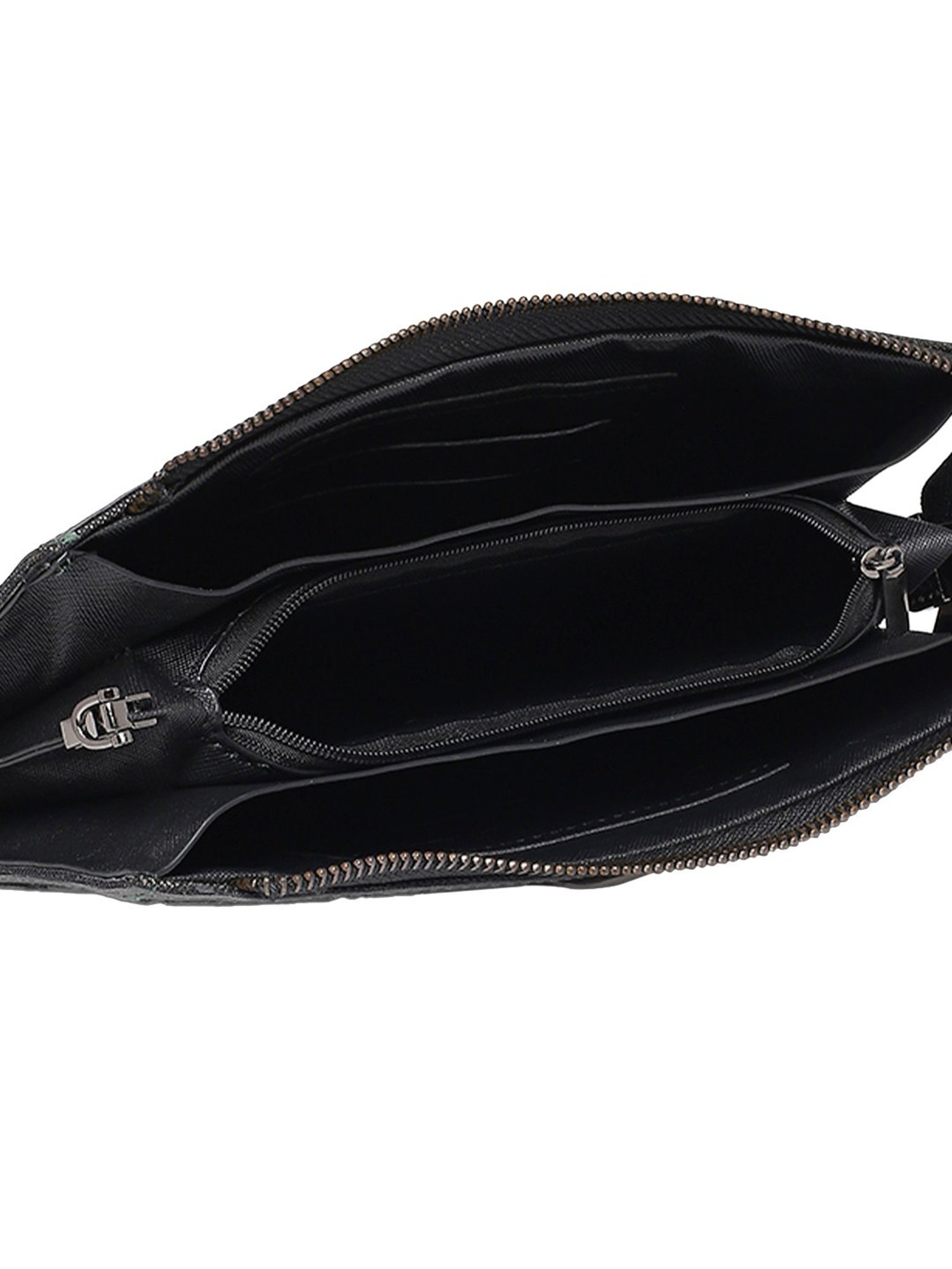 Baomi Purple Textured Medium Sling Handbag