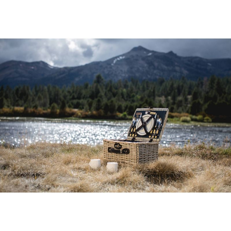 Picnic Time Catalina Wine and Cheese Basket - Dahlia Collection