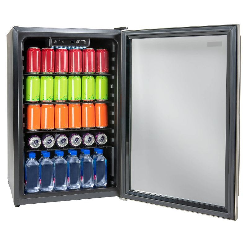 Igloo 180-Can Refrigerator - Silver