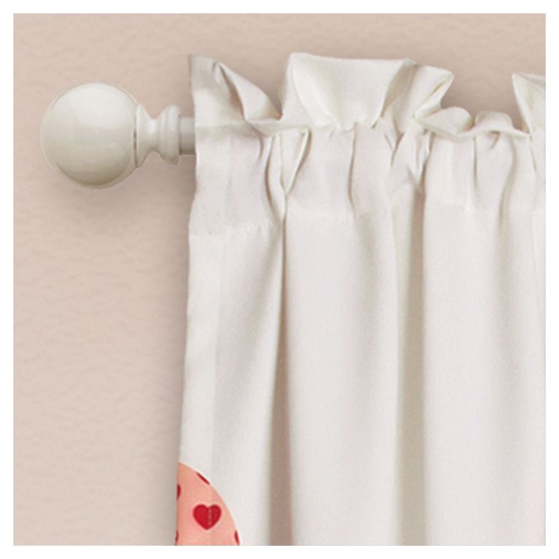 Crayola Pointillist Pansy Curtain Panel