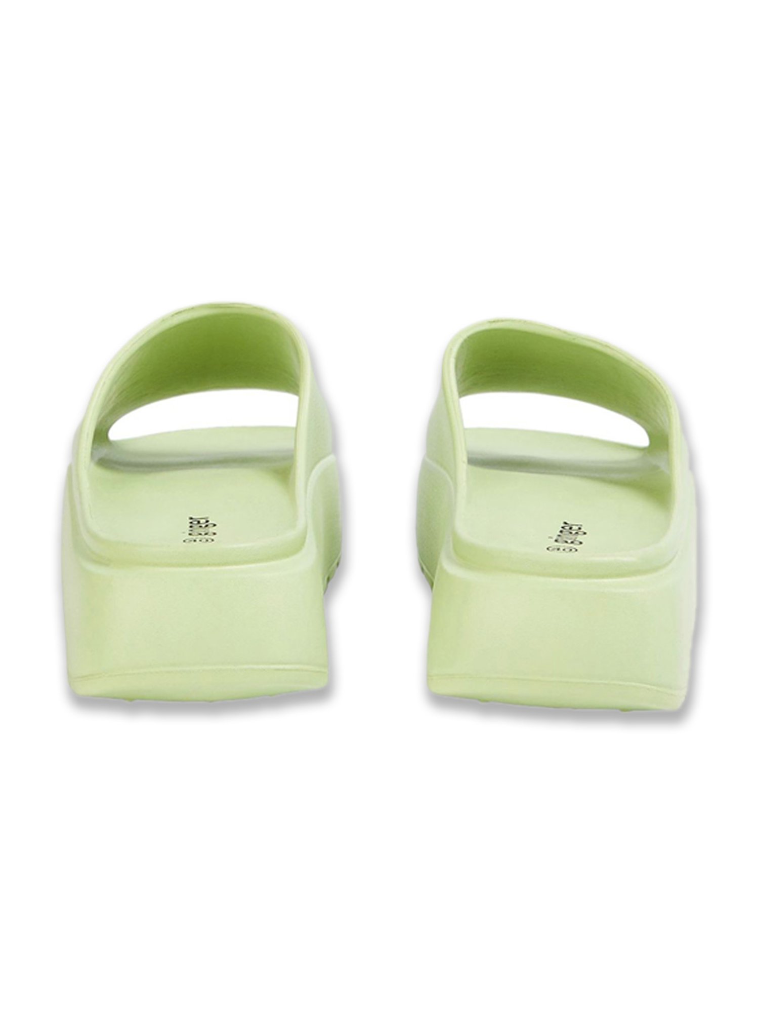 Ginger by Lifestyle Women's Green Slides