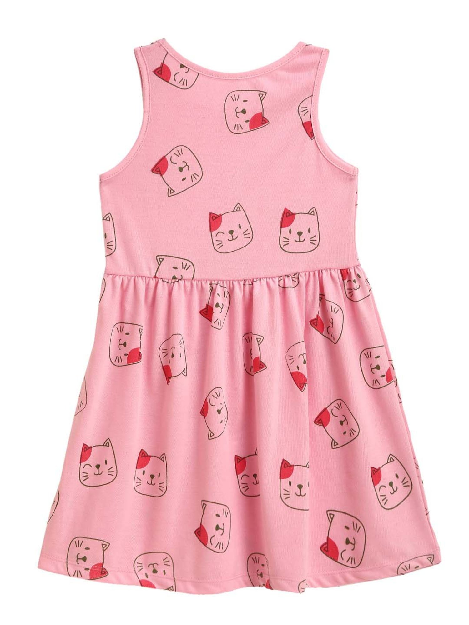 Kids Craft Pink Printed Dress