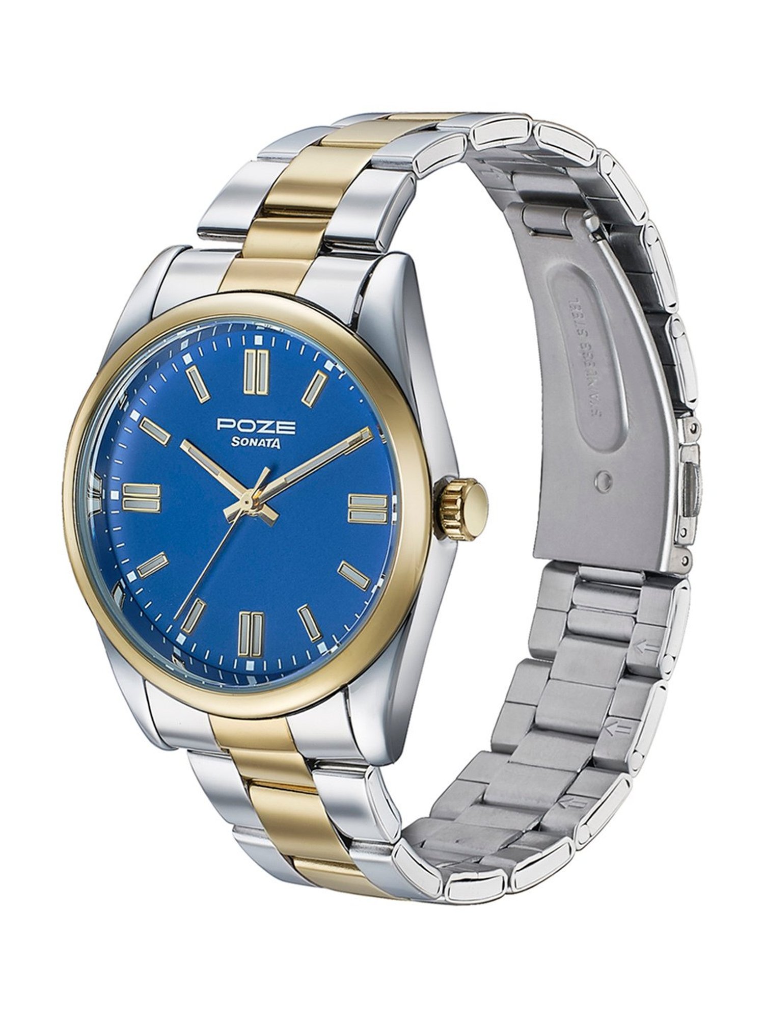 Sonata Poze 3.0 SP70033BM01W Analog Watch for Men