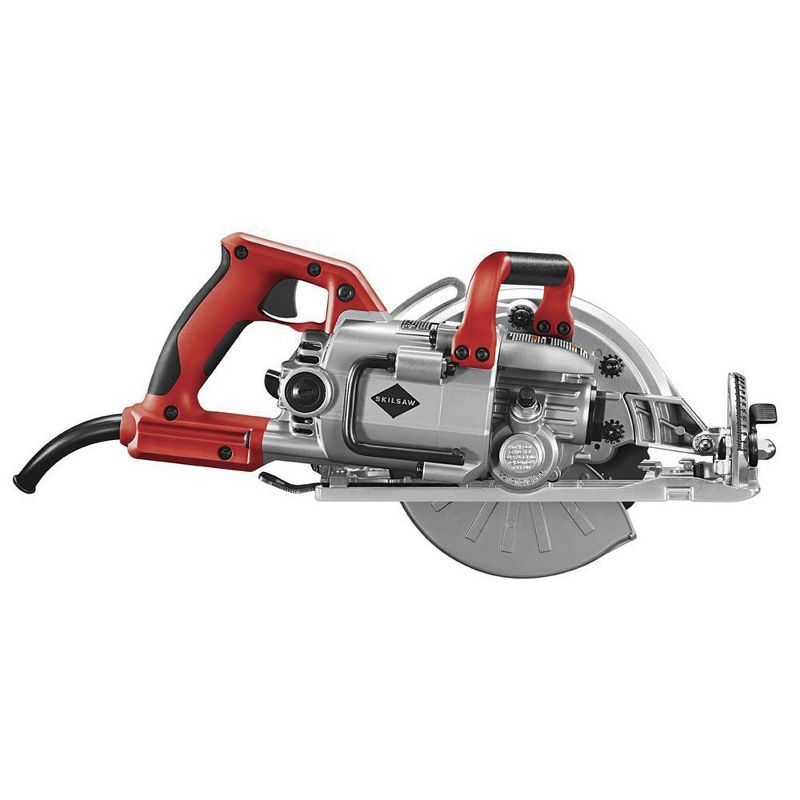 SKILSAW SPT77WML-01 7-1/4 in. Lightweight Magnesium Worm Drive Circular Saw with Carbide Blade