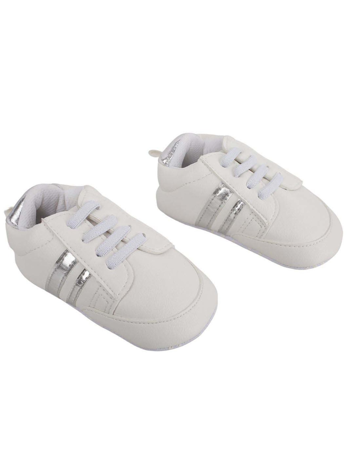 Baby Moo Kids White Casual Booties