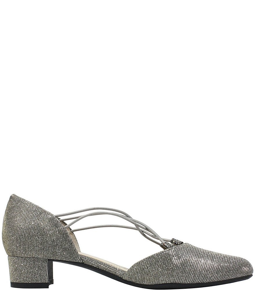 J. Renee Charolette Glitter Dress Pumps