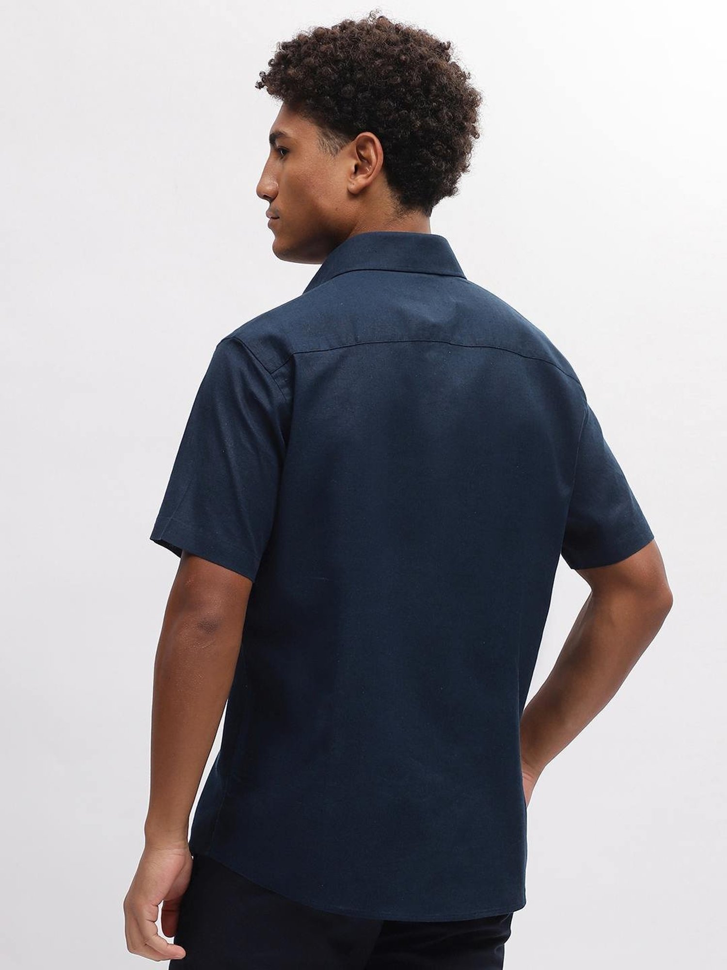 Bruun & Stengade Navy Regular Fit Shirt
