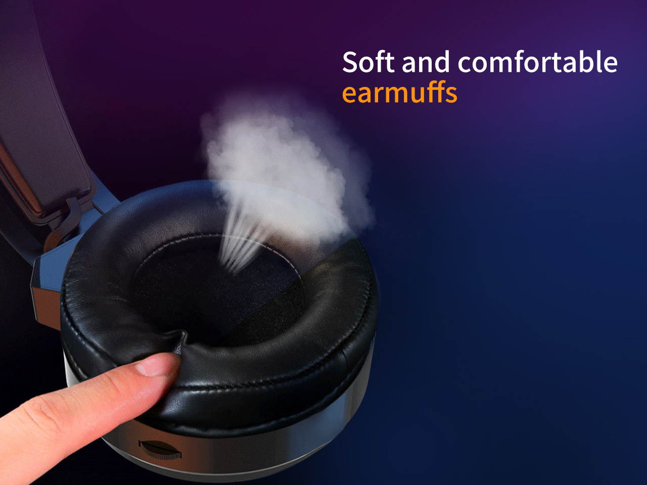 TAIDU Gaming Headset for PC, Over Ear Headphones with Noise Canceling Mic, PS4 Headset with Soft Memory Earmuffs, LED Light, 3D Stereo Surround Sound Gaming Headphones for Xbox One, Mac, Laptop.