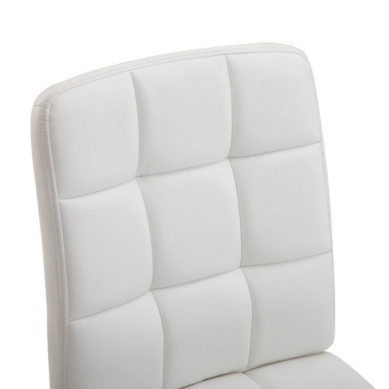 Melanie Task Chair White - Poly & Bark