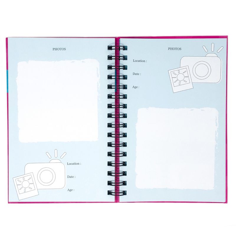 Travel Journal for Kids 8.5"x5.5" Pink - Kahootie Co