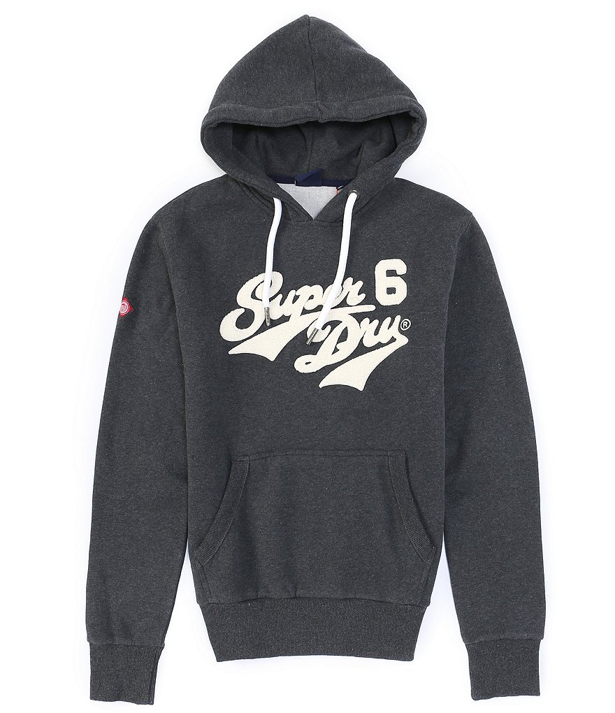 Superdry College Long-Sleeve Chenille Hoodie