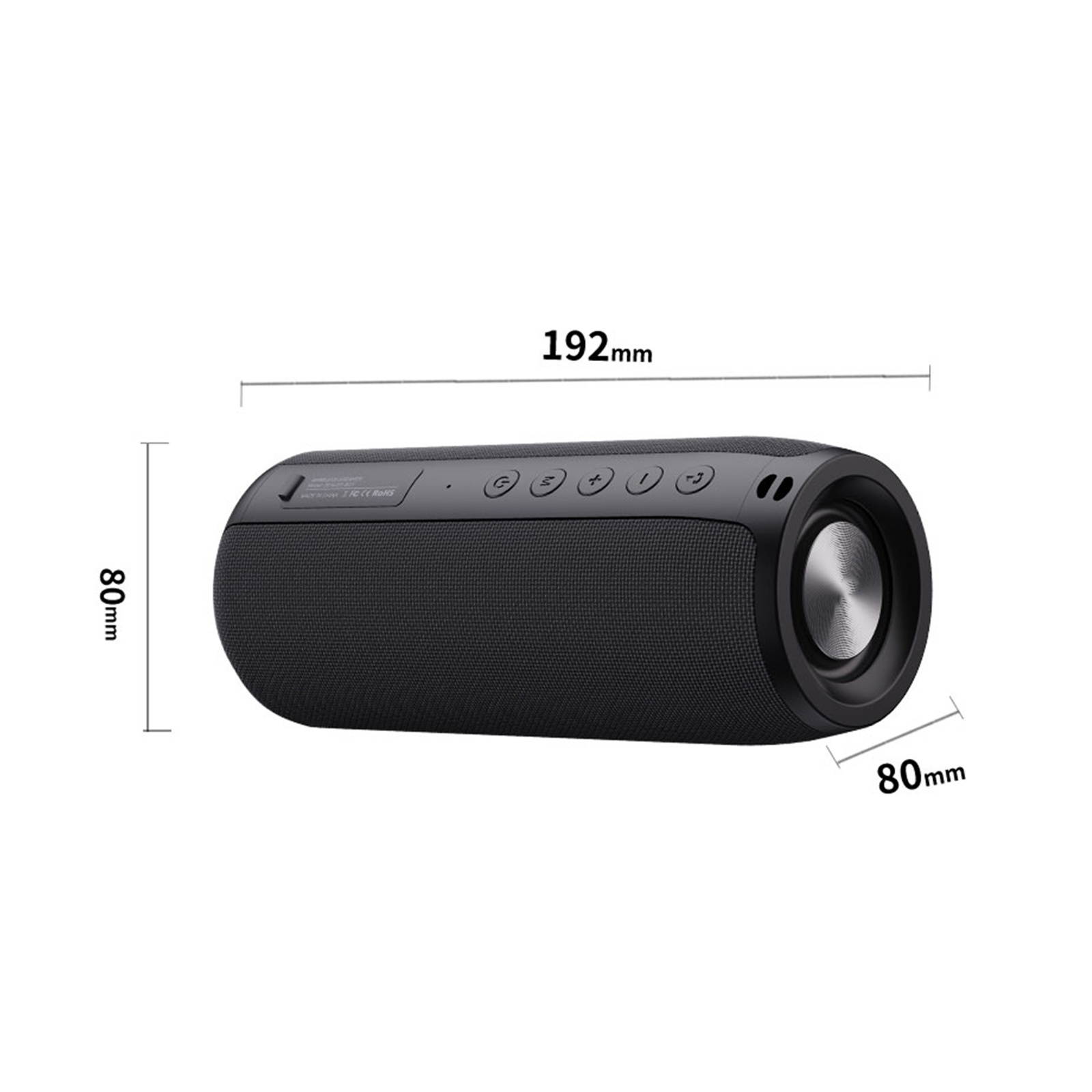 ZEALOT-S51 Portable BT Wireless Speaker Bass Stereo Sound Portable Subwoofer Waterproof Sound Box Support TF TWS USB Flash Drive