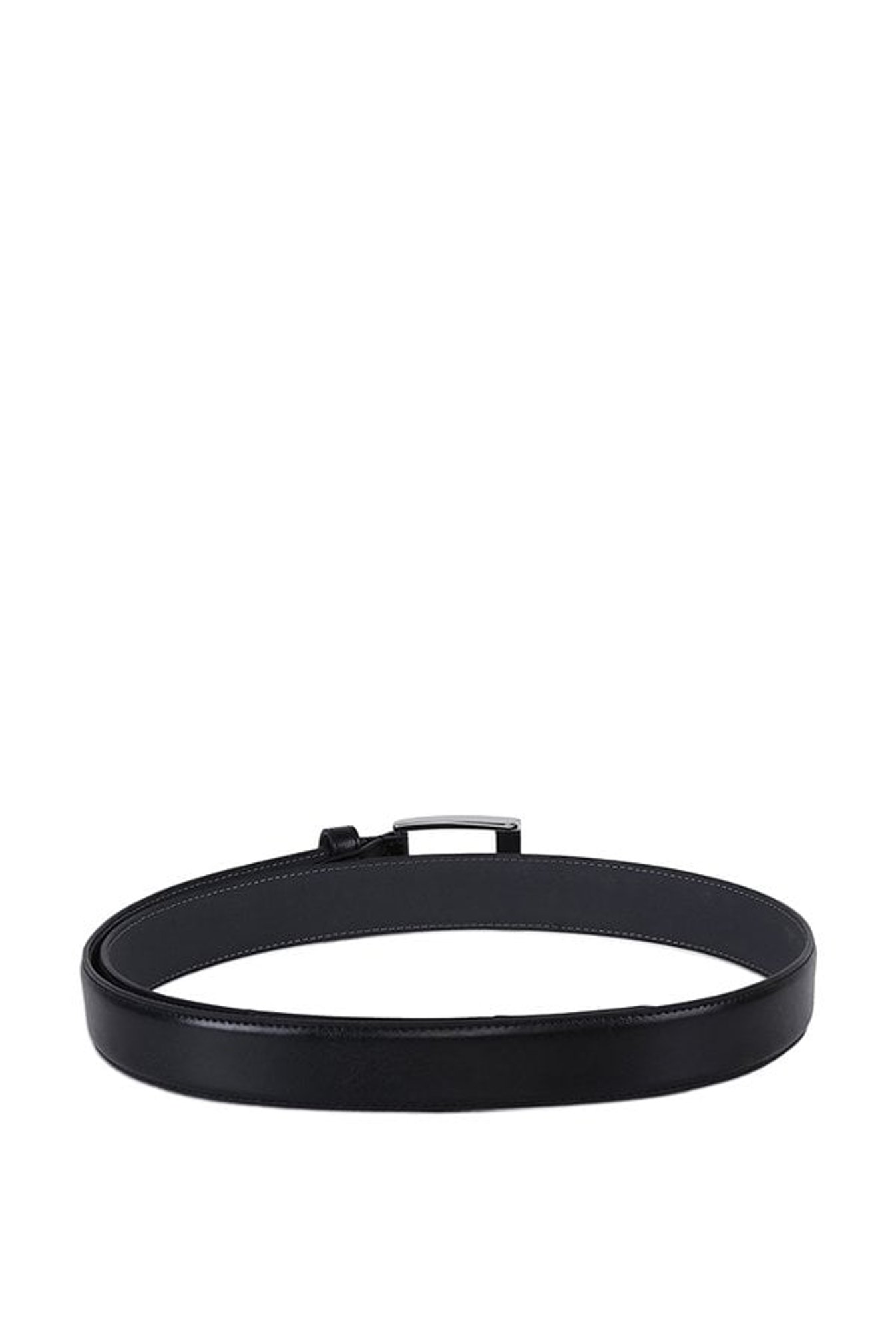 Kara Black Solid Waist Belt