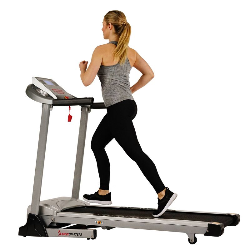 Sunny Health & Fitness Treadmill with Auto Incline