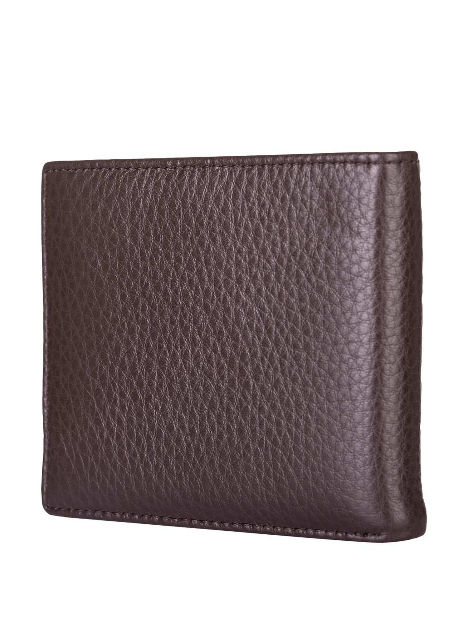 BULCHEE Brown Casual Leather Bi-Fold Wallet for men