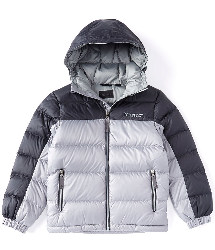 Marmot Big Boys 8-20 Guides Down Hooded Jacket