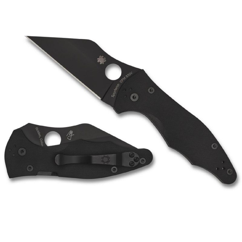 Spyderco Yojimbo 2 Folder 3.2 in Black Blade G-10 Handle