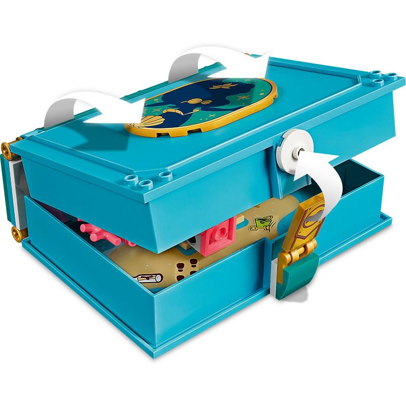 LEGO Disney Ariel's Storybook Adventures Princess Mermaid Building Playset 43176