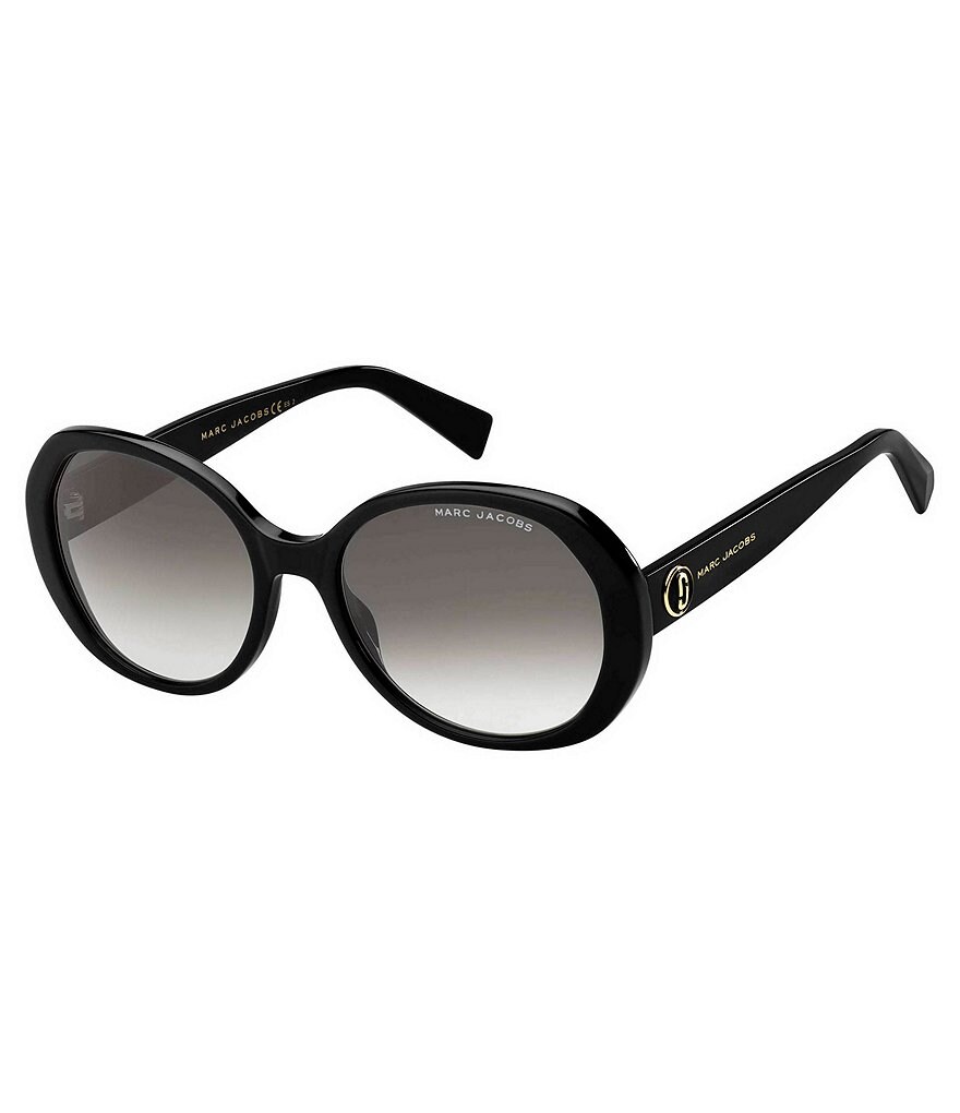 The Marc Jacobs Oval Gradient Lens Sunglasses