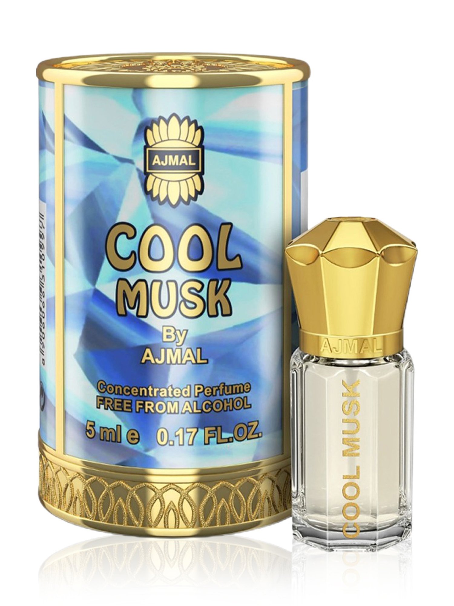 Ajmal Cool Musk Concentrated Perfume for Unisex  - 5 ml