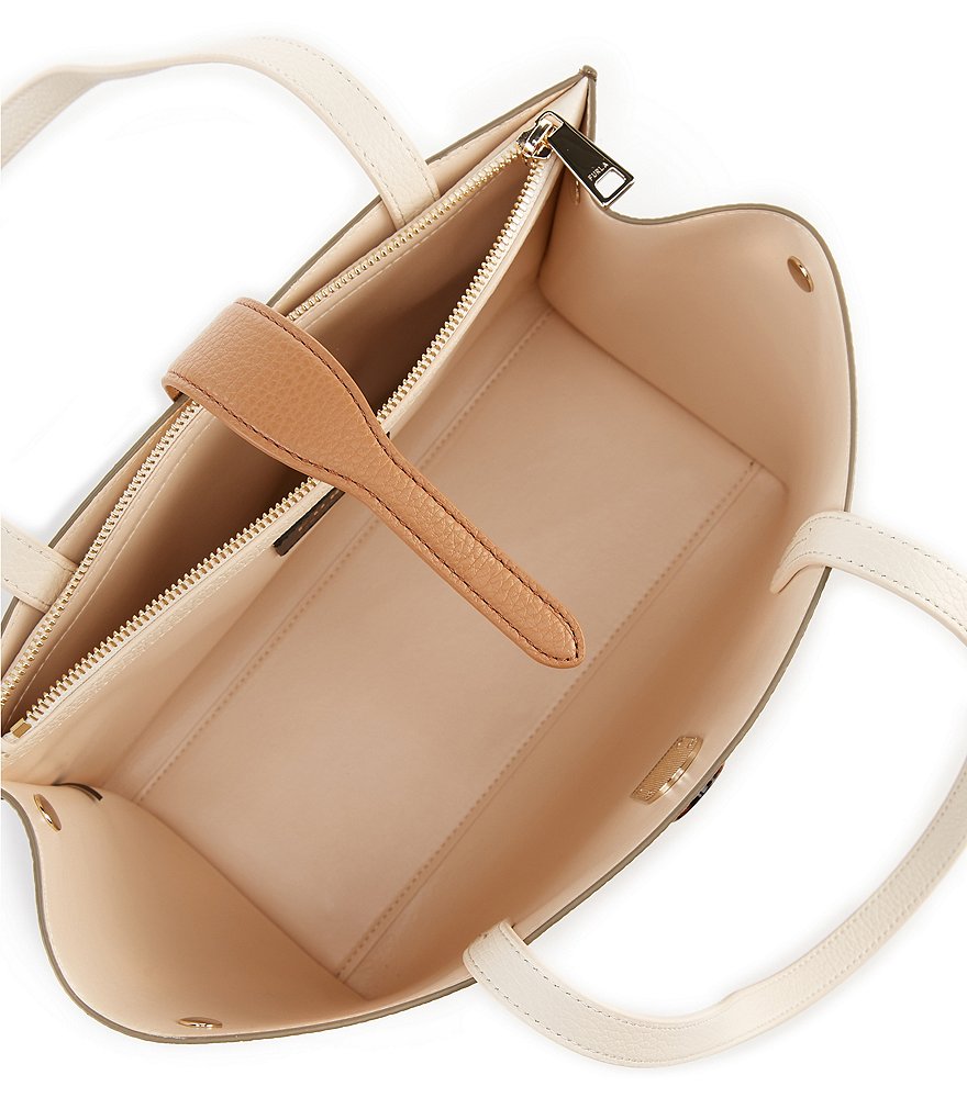 Furla Sofia Colorblock Leather Medium Tote Bag