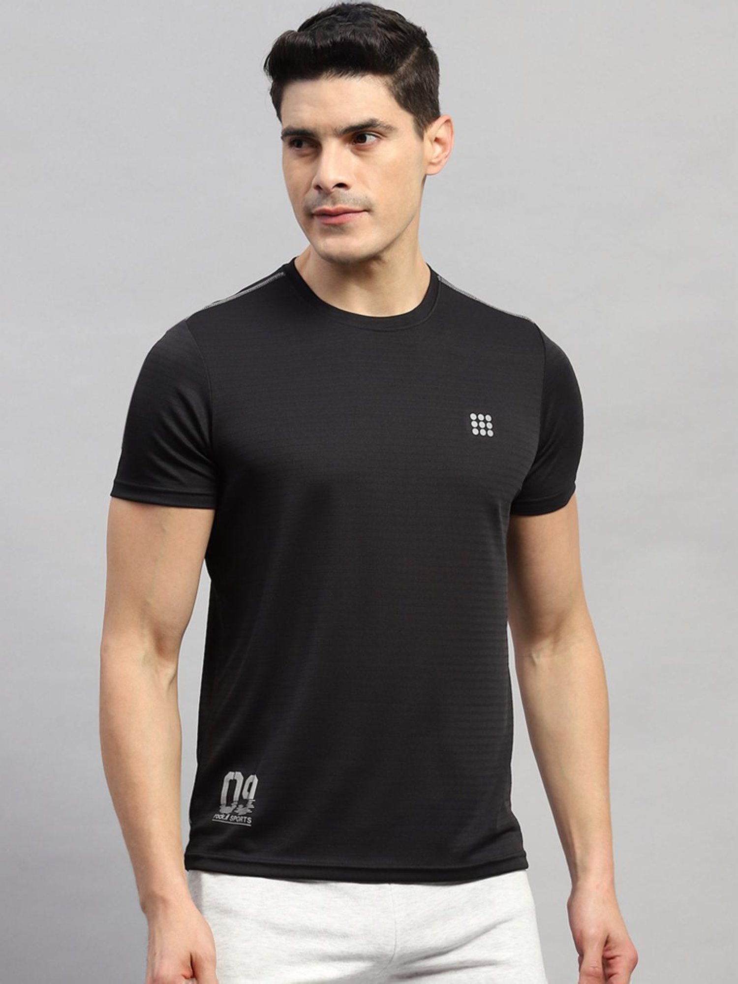 Rock.it Black Regular Fit T-Shirt