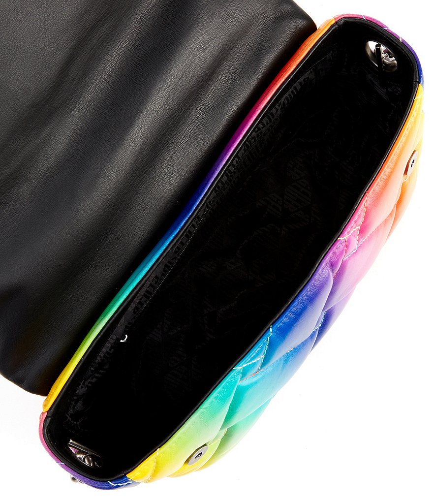 Kurt Geiger London Large Soft Rainbow Ombre Shoulder Bag