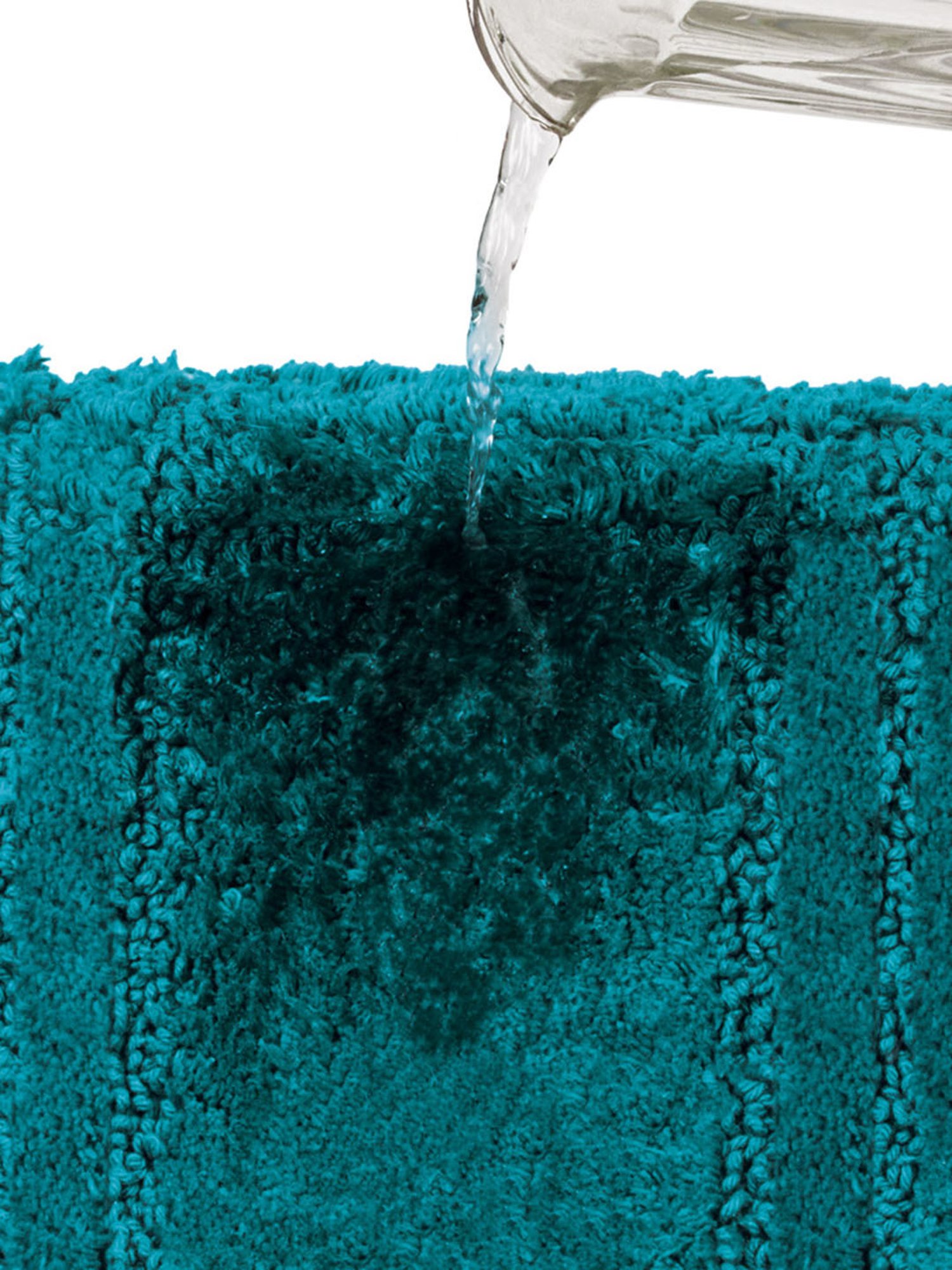 Freelance Green Cotton Set of 1 Bath Mats and Rugs