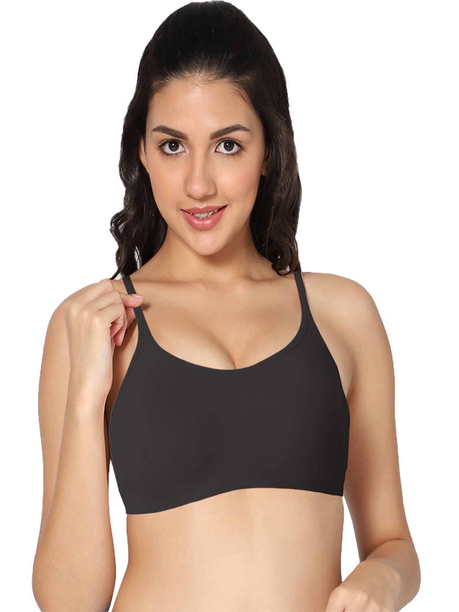 IN CARE Black Sports Bra