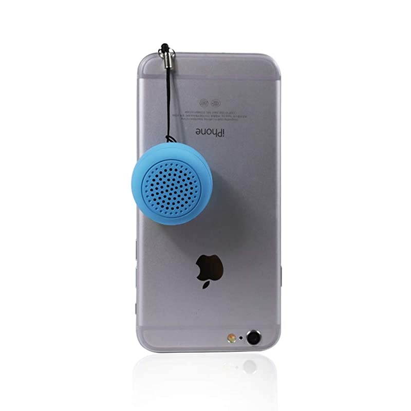 Small Bluetooth Speaker Mini Size but Great Sound QualityPhoto Selfie Button amp Answer Phone CallsBTS0011 Blue
