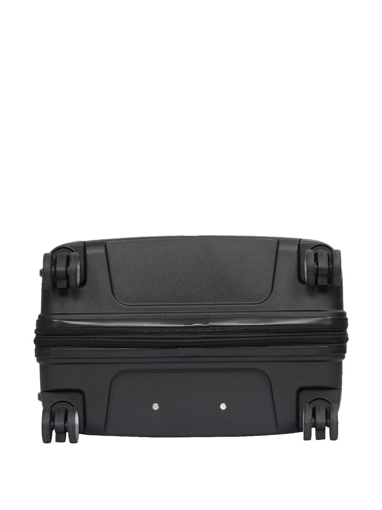 The Vertical Stellar Black Wheels 8 Medium Hard Cabin Trolley Bag