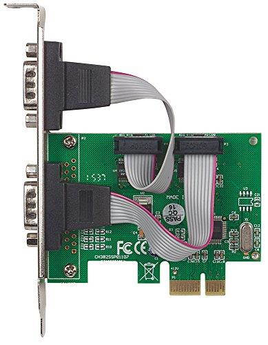 MANHATTAN SERIAL PCI EXPRESS CARD QUICKLY AND EASILY ADDS TWO DB9 PORTS TO PCI E