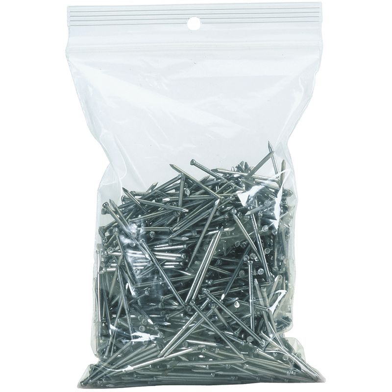 The Packaging Wholesalers Reclosable 2 Mil Poly Bags w/Hang Hole 6" x 9" Clear 1000/Case PB6720